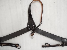 Leather western breastplate