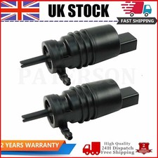 2*Front Windscreen Washer Pump