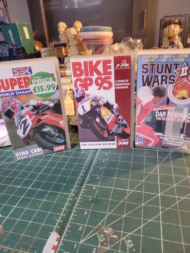 Vhs videos superbikes - vhs,
