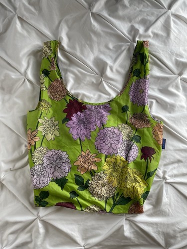 Large baggu green dahlia - baggu,