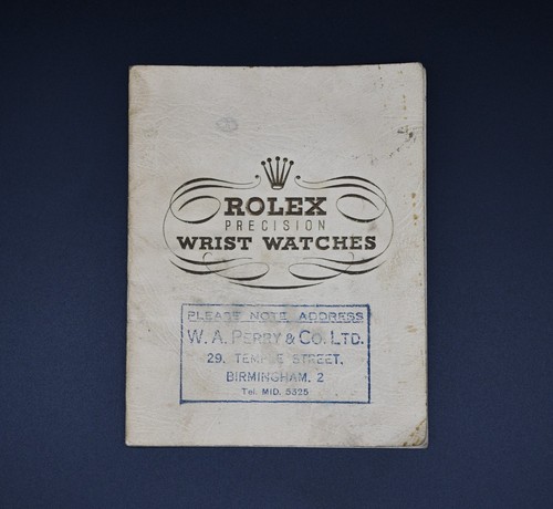 Vintage rolex catalogue 1954 - vintage,