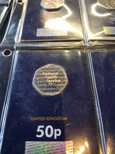 50p brand new 2023 years - 50p,