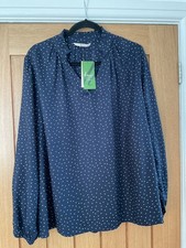 Ladies Tu Navy Blue and White