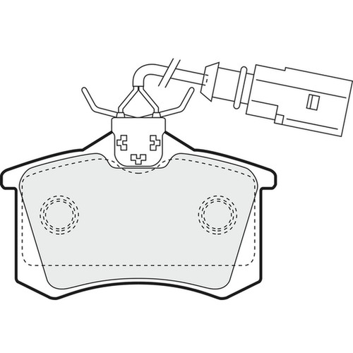 Brake pads set for - pads,
