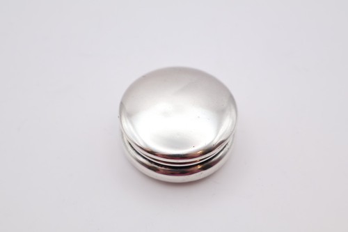 Antique sterling silver round - antique,