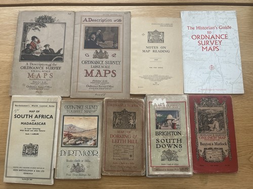 Vintage ordnance survey - vintage,