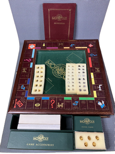 Vintage monopoly franklin mint - franklin,