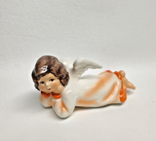 Vintage goebel lying angel - vintage,