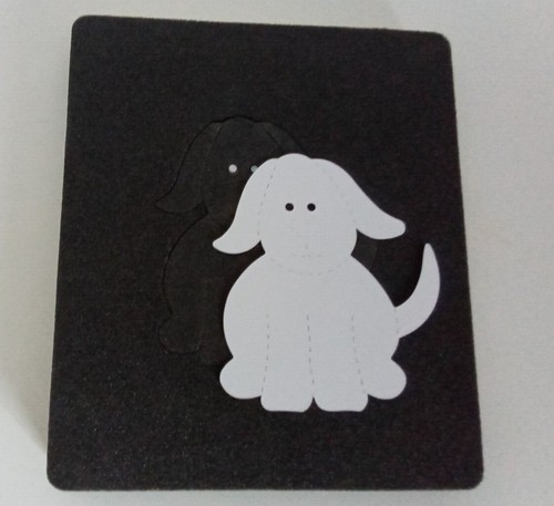 Accucut wooden die dog fits - die,