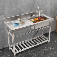 47" Commercial Kitchen Sink