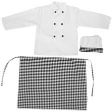 1 Set Chef Outfit for Kids