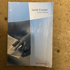 Toyota Land Cruiser Owners Manual User Guide Booklet 2003 To 2009 Automatic D4D