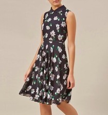 HOBBS FRANCESCA SHEER BLACK