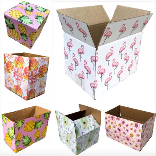 Designer boxes corrugated - 25,
