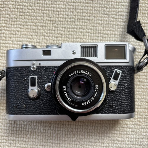 Leica chrome camera body - chrome,