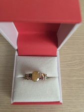 9ct Yellow Gold Opal and