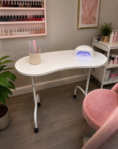 Foldable manicure nail table - manicure,