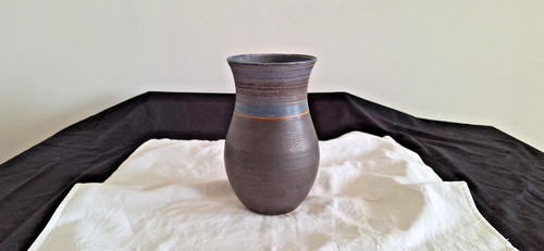 Vintage studio pottery vase - studio,