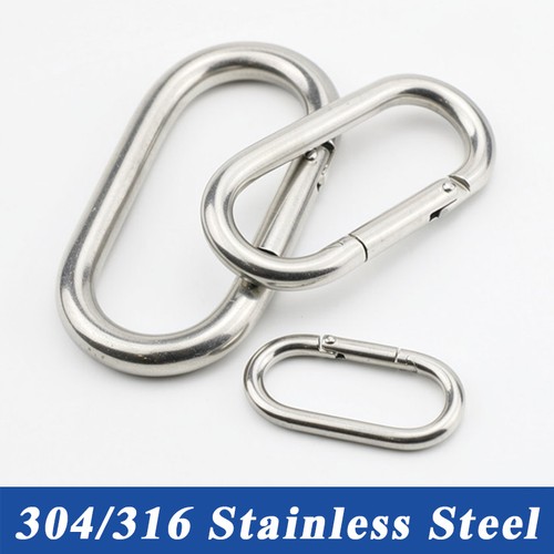 Oval spring snap - snap, hook
