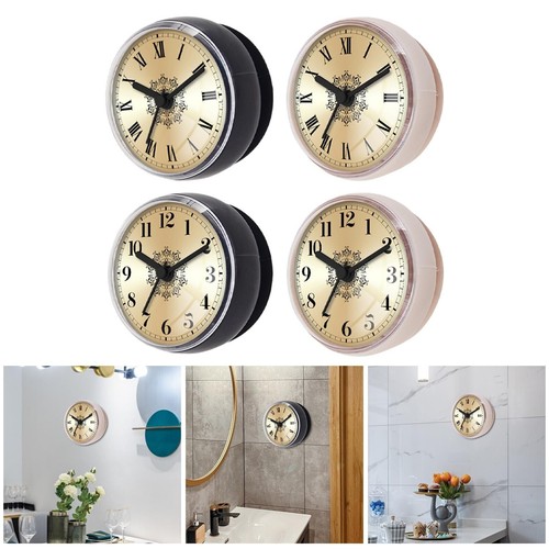 Small round analog wall clock - wall,