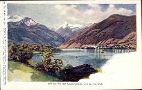 Artist postcard hlavacek - postcard, a
