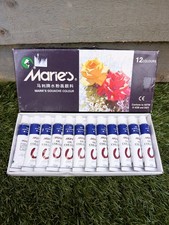 Marie's Gouache Paint Ultra Marine 443 Blue 12ml Unused x12