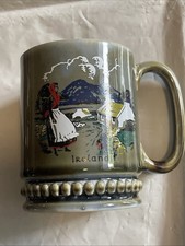 Wade Irish Porcelain Coffee Mug. Irish Landscape & Cottage Scene.Ireland VGC