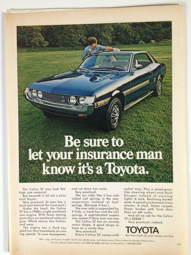 1973 toyota celica - st, ad