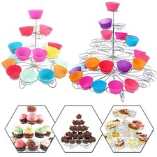 3 4 5 TIER CUPCAKE STAND CAKE