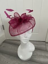 Debenhams pink feather Fascinator headband