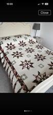 Amish Quilted Bedspread Double