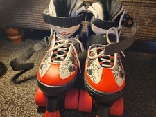 Senhai Roller Skates red White