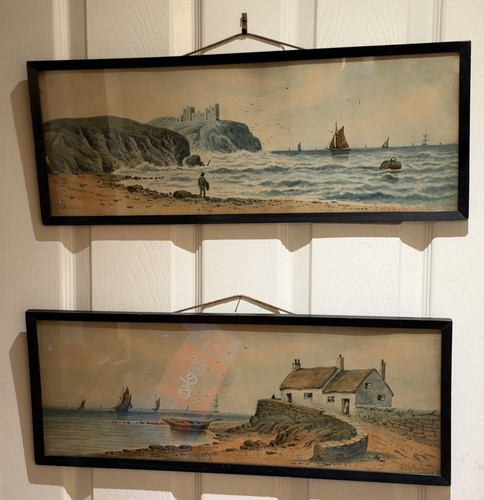 Pair antique nautical - pair, of