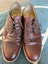 Steptronic Gleneagles  Mens Shoes brown Leather Sheepskin Inner Sole EU 43 Uk 9