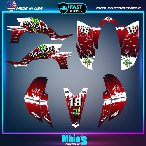 Yamaha yfz 450 graphics kit - yfz,