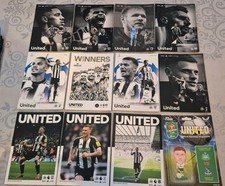 Newcastle united programmes - newcastle,