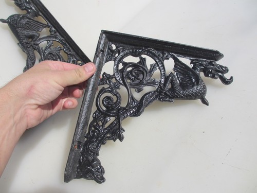 Metal cistern shelf - cistern, brackets