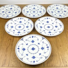 6 x Vintage Furnivals Blue