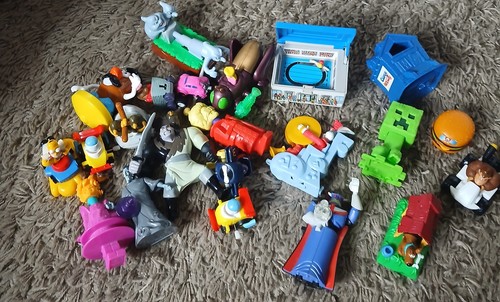 Mcdonalds burger king toys - mcdonalds,