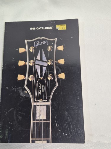 Vintage 1988 gibson guitar - gibson,