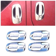 Chrome door handle set - handle,