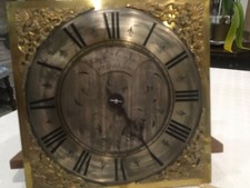longcase 30hr grandfather clock movement / dial