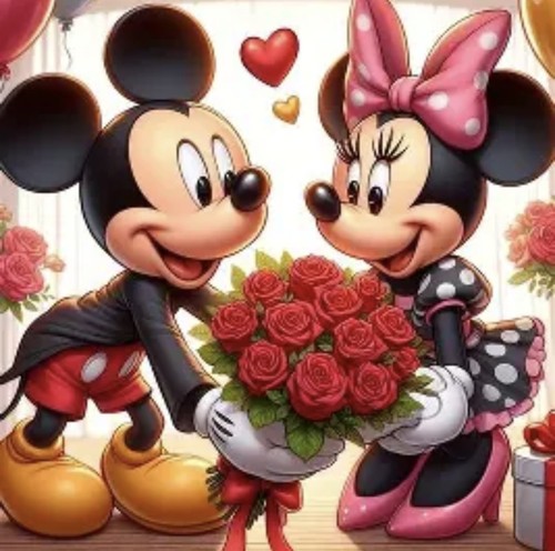 Mickey and minnie mouse - mickey,