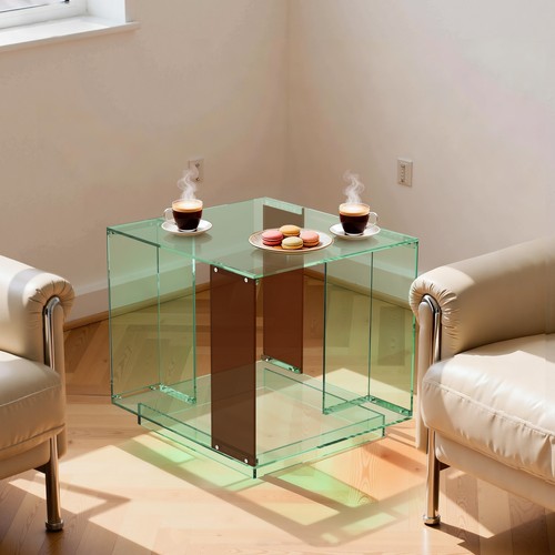 Square acrylic end - acrylic,