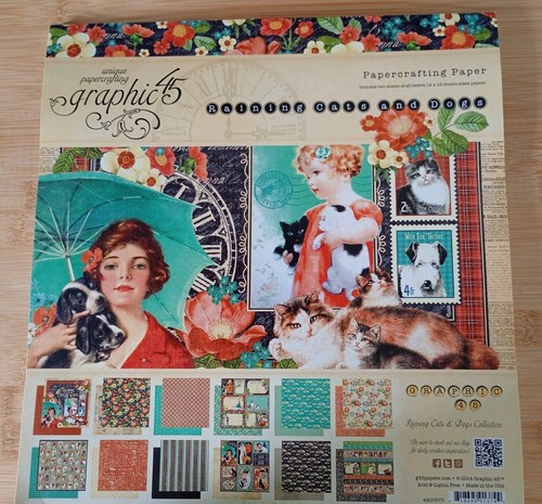 Graphic raining cats - 'raining,
