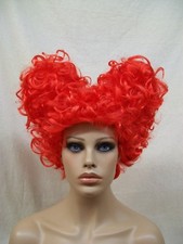 Bright Red Heart Wig Alice