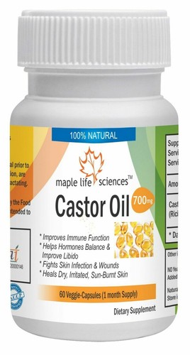 Castor oil capsules pure - capsules,