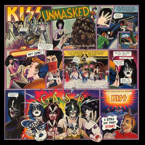 Unmasked vinyl kiss - (1980),