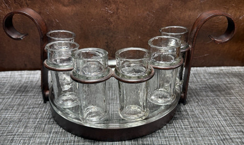 Tequila shot tray - shot, w/