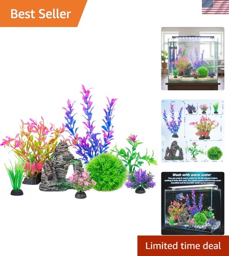 Complete betta fish tank decor - complete,